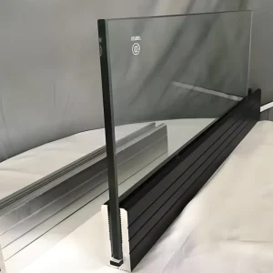 Channel-Fixed Glass Fencing For Stair Floor Hotel Use And Home Apartment