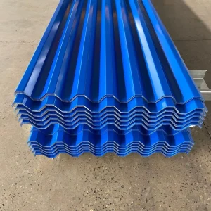 China Corrugated Galvanized Steel Roofing Corrugated Aluminum Sheet Color Coated Metal Roofing