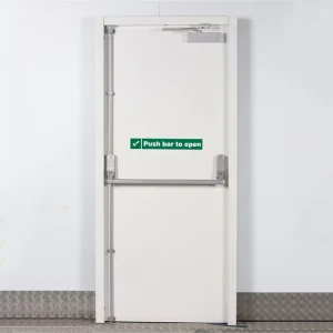 China Doors Steel Swing Metal Door for School Houses or Warehouse