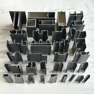 China Export Door Window Aluminum Profiles Mexico Extrusion Profiles 6063 T5 Powder Coating Aluminum Profiles