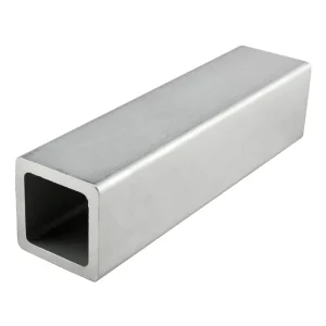 China Factory Customized 6000 Series Powder Coated Aluminum Alloy Extruded Square Tube for Decorations Cutting Service