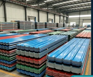 China Factory Galvanized Corrugated Steel Roofing Sheet Corrugated Gl Steel Sheet Price Metal