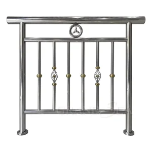 China Factory Powder Coating Safety Cast Aluminum Stainless Steel Balcony Railings Design
