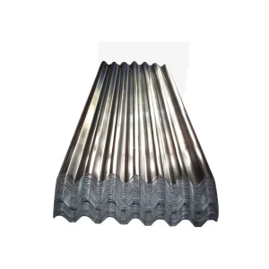 China Factory Pressed Steel Plate 0.8mm Corrugated Galvalume Tile H114 600 Floor Bearing Plate Deck Gi Profile Sheet High