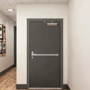 China Factory Price UL Fire Rated Resistant Airport Hotel Doors Metal Apartment Door Steel Fireproof Door With UL