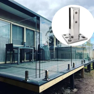 China Factory Supply Good Price Frameless Pool Fence Duplex 2205 Glass Spigot with Corrosion Resistant Finish