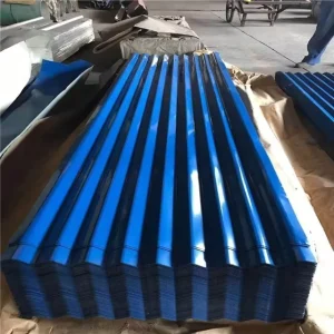 China Factory Supply Metal Galvanized Corrugated Roofing Sheet Zinc Color Coated with Thickness 0.11-0.6mm