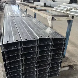 China Factory Supply Modern High Strength C Shape Steel Beam Channel Profile Water Fire Resistant Anti-Corrosion for Apartment