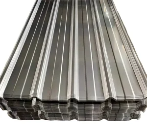 China Galvanized Corrugated Steel Roofing Sheet 22 Gauge Corrugated Galvanized Zinc Roof Sheets