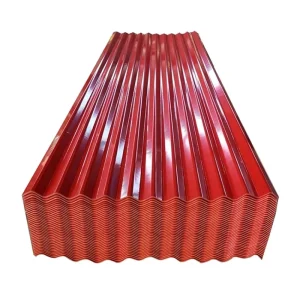 China Good Quality 1mm Ppgi Corrugated Steel Roofing Sheet Metal 4×8 Corrugated Sheet