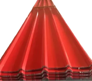 China Good Quality 1mm Ppgi Corrugated Steel Roofing Sheet Metal 4×8 Corrugated Sheet