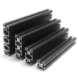 China Manufacturer Custom Aluminum Extrusion Profiles T Slot V Slot 4040 4080 40120 40160 Aluminium Profile with Anodize Surface