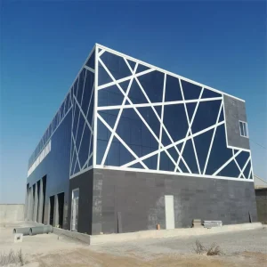 China Manufacturer Full Steel Structure House Custom Steel Space Frame Roof Structure System