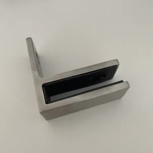 China Manufacturer Supply Modern Frameless Glass Wall Mount Clamp for 10mm Tempered Glass