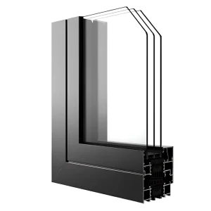 China Manufacturing Extrusion Types of Aluminum Window Frame Profiles