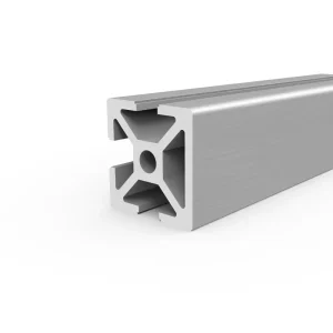 China OEM OB2525E1 Anodized Aluminium Profile 25x25mm T Slot Extrusion Manufacturer for Industry #8147