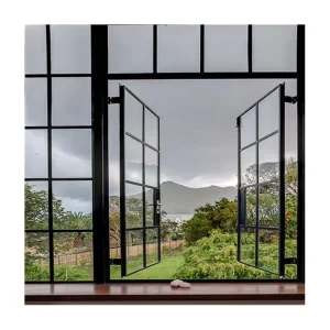 China Professional Manufacturer Supply Iron Window Door Designs Wrought Iron Windows
