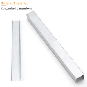 China Supplier Durable Fire Resistant Light Steel Keel with Stud U Channel for Roofing and Drywall Partition