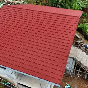 China’s Best Quality Stone Coated Metal Roofing Tiles Modern Durable Waterproof Fireproof Windproof 5 Year Warranty for