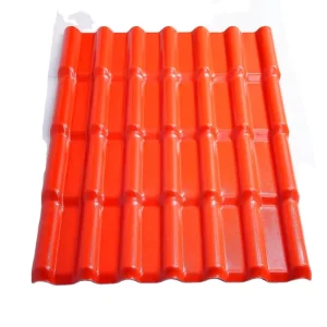 Chinese Economic Asa Pvc Plastic Roof Tile For House Building Materials Corrugated Asa Pvc Sheet Colombia PVC Spanish Roof Tile
