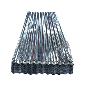 Chinese Factory Hot Dipped Galvanized Corrugated Roofing Sheet Anti Rust GI Metal Roof Tile for Construction Building