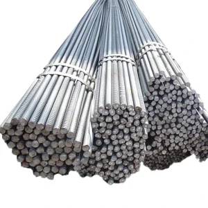 Chinese Manufacturers HRB400 Construction Steel Rebar 25mm Diameter Straightening Cutting Baotai Brand ISO9001 Certified