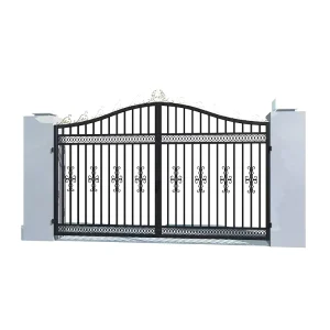 Chinese Modern Wrought Iron Decorative Metal Gates