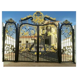 Chinese Modern Wrought Iron Decorative Metal Gates