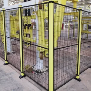 Classic Powder Coated Metal Security Workshop Warehouse Isolation Fence Net