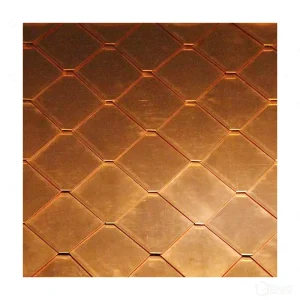 Classical 99.9% Pure Copper Metal Roof Tile Building Materials Villa Use Copper Roof Sheet