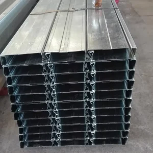 Closed Galvanized Steel Floor Deck Without Concrete Anti Slip Mezzanine Sheet for Warehouse Workshop Attic Steel Structure