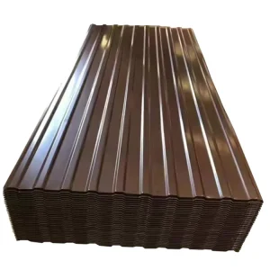 Coated Panel Mineral Granule Metal Galvanized Coated Three Layers Trapezoidal Color Stone Roofing Sheet