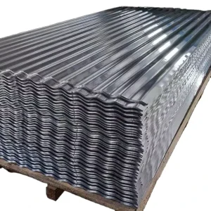 Cold Rolled Corrugated Steel Metal Sheet Colorful Aluminized Zinc Roofing Plate