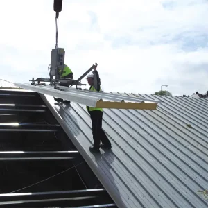 Cold Room Fireproof Aluminum Roof Sandwich Panel Prefabricated Wall Panels Cool Room Panel