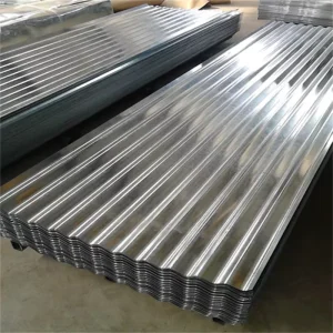 Color Coated Corrugated Roofing Sheet Galvanized Metal Roof Tile SGCC DX51D+Z Zinc Coated Corrugated Steel Sheet