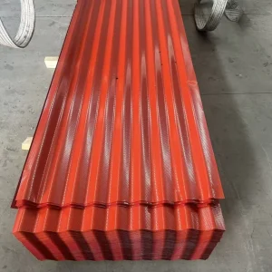 Color Coated Galvanized Corrugated Roofing Sheet for Warehouse Villa Anti Corrosion