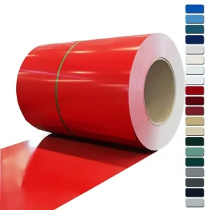 Color Coated Galvanized Ppgi Coil Metal Roofing Galvalume Sheets Building Materials Prepinted Steel Roll