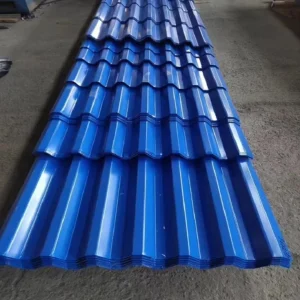 Color Coated Galvanized Steel Corrugated Roofing Sheets ASTM Standard Super Anti-corrosion for Roofing Projects