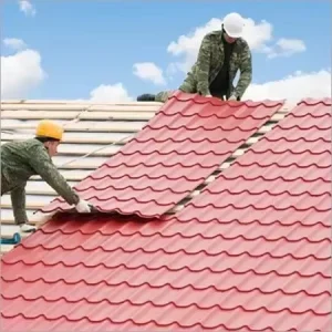 Color Coated Galvanized Steel Corrugated Roofing Sheets Iron Wave Roof Sheet Building Material Color Steel Tile