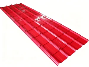Color Coated Galvanized Zinc Corrugated Roofing Iron Metal Sheet 0.13-1.0mm with BIS Certification Cutting Service Available