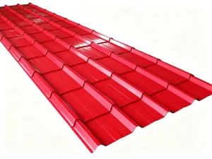 Color Coated Galvanized Zinc Corrugated Roofing Iron Metal Sheet 0.13 1.0mm with BIS Certification Cutting Service Available