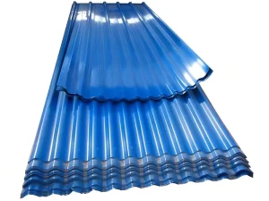 Color Coated Galvanized Zinc Corrugated Roofing Steel Iron Metal Sheet Prepainted Corrugated Steel
