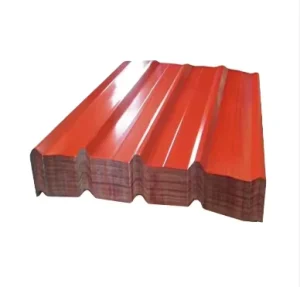 Color Coated Gi Zinc Metal Coated Steel Roof Sheet Used House Panel Corrugated Aluminium Roofing Sheet