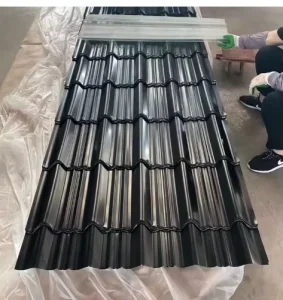 Color Coated Metal Roofing Sheet for Modern Architecture and Commercial Roof Systems Metal Roofing Sheet