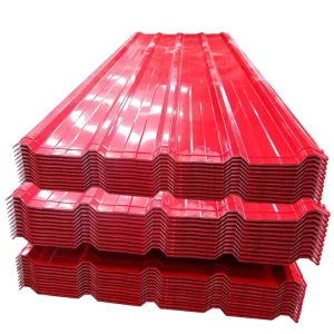 Color Coated Metal Roofing Sheets Prices High Quality 0.4 0.5mm Corrugated Steel Roofing Sheet