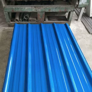 Color Coated Plate Galvanized Metal Roofing Sheet 0.21 1.2mm*600 1250mm Customization