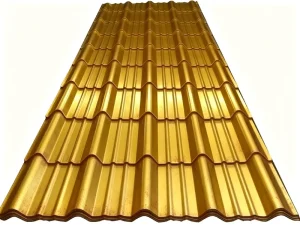 BIS KS Certified Custom Cut Corrugated Galvanized Steel Sheets Metal Roof Wall Panels Color Coating Red Blue Bending Welding