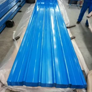 Color Galvanized Sheet Metal Roofing Zinc PPGI GI Corrugated Steel Sheet Roofing Sheet Material