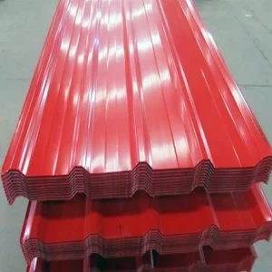 Color Painted Zinc Coated Aluminum Sheet PPGL Metal Corrugated Alu Plate Color Steel Roofing Sheet