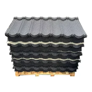 Color Stone Coated Metal Roof Tile